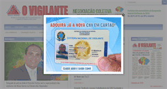 Desktop Screenshot of ovigilante.org.br